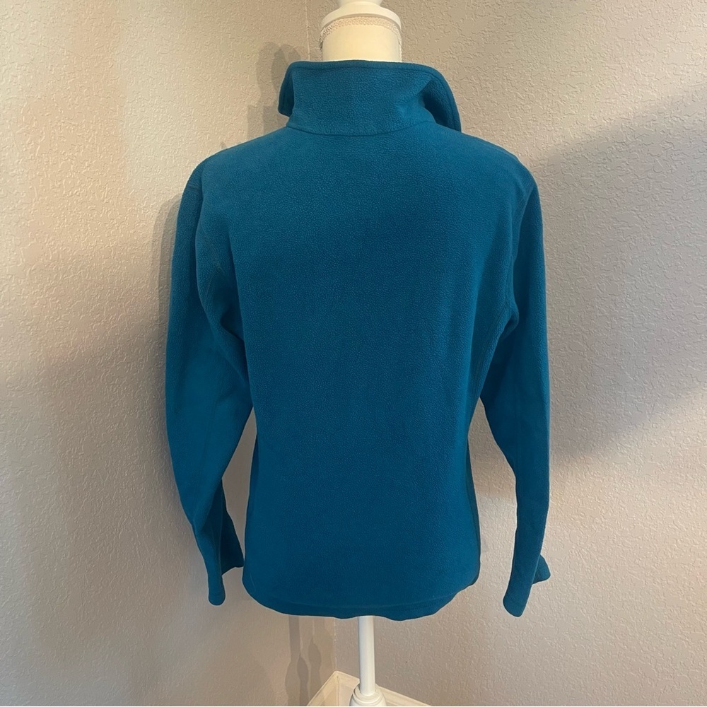Patagonia Women's Micro D® 1/4-Zip Fleece Teal Size Small - Picture 5 of 6